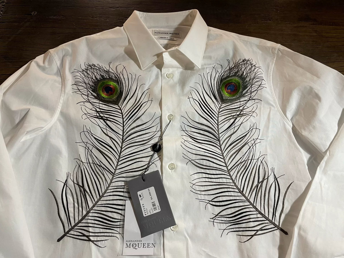 Alexander McQueen FW17 White Cotton Shirt