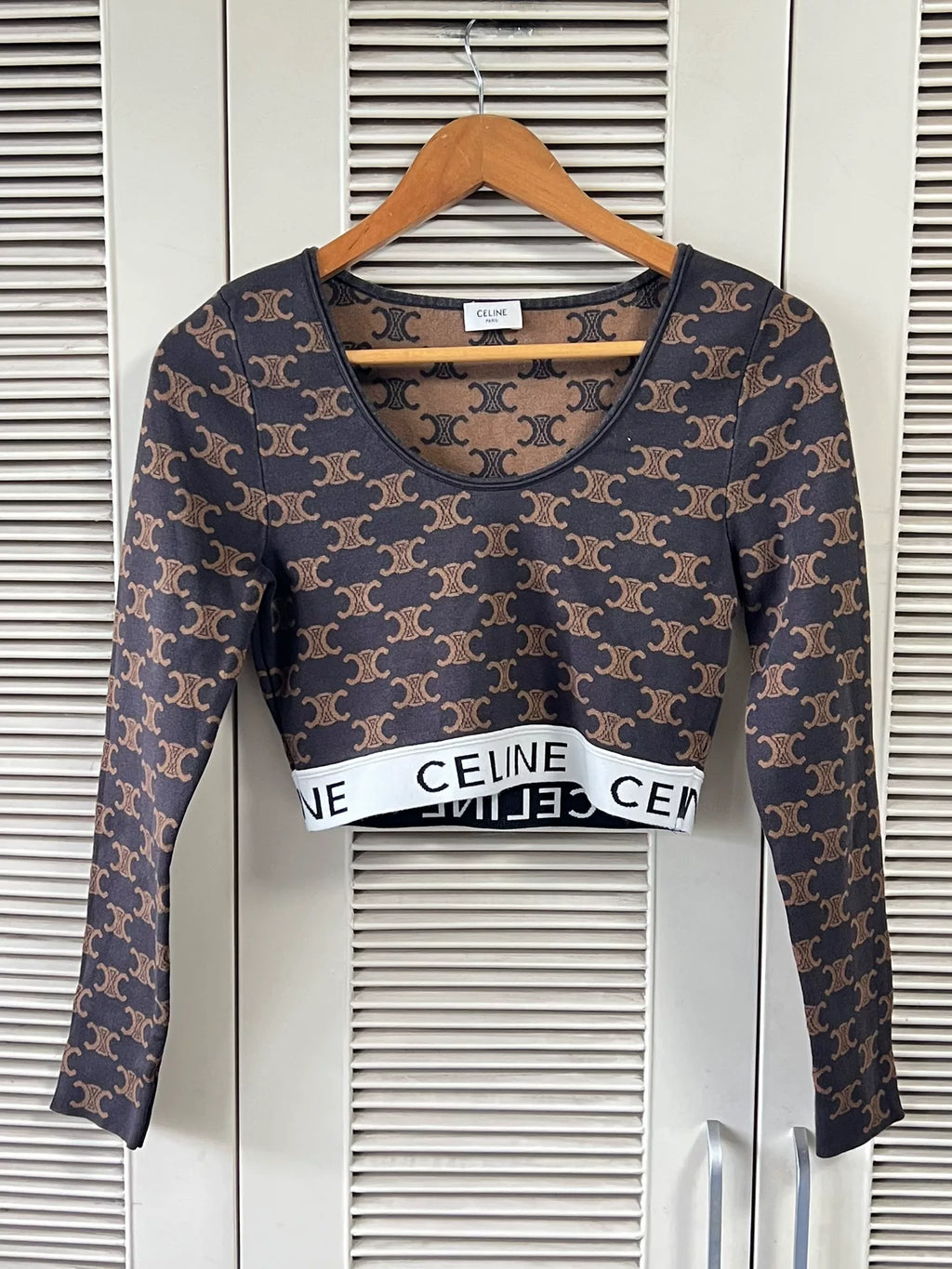 Celine Cropped Top