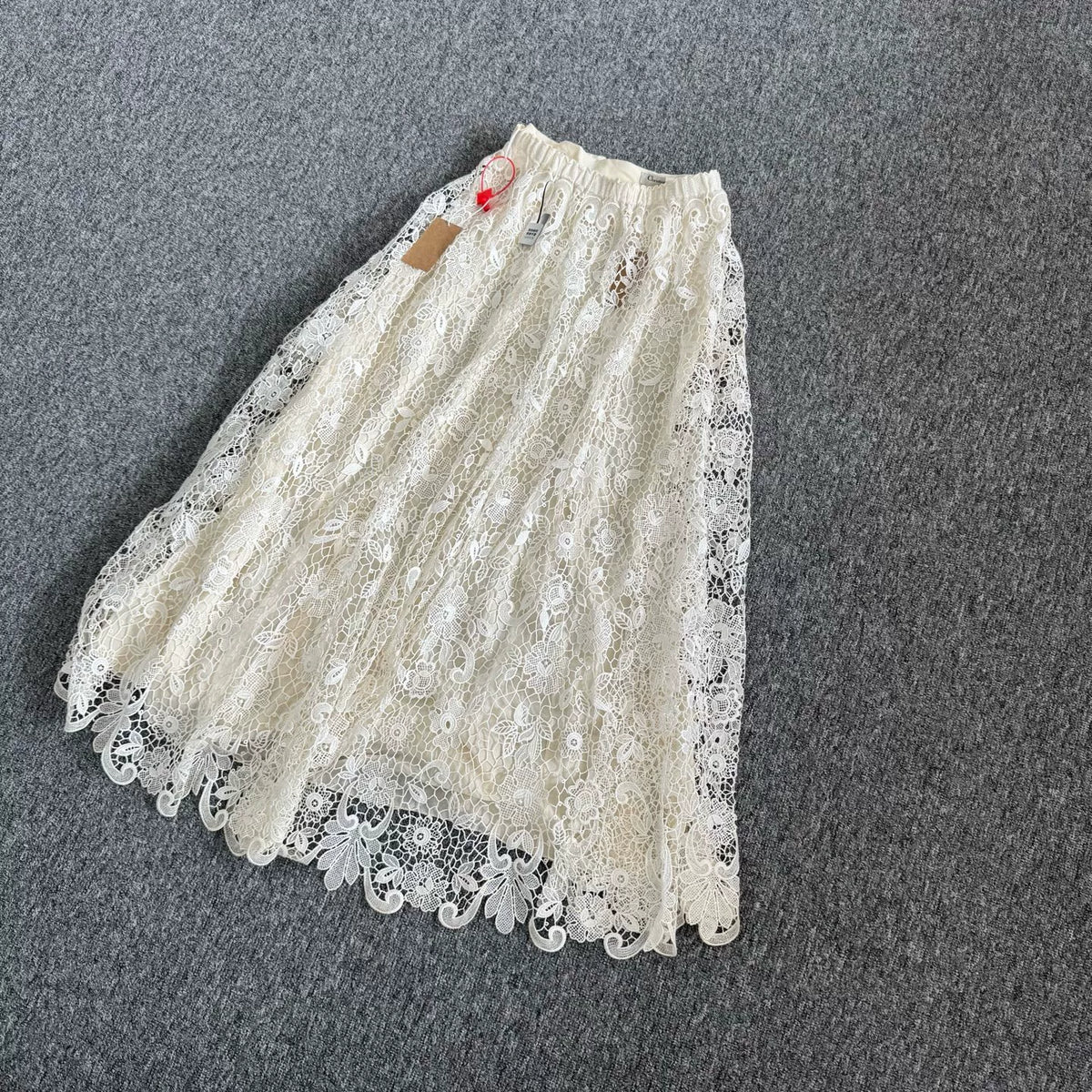 Dior Heavy Lace Skirt