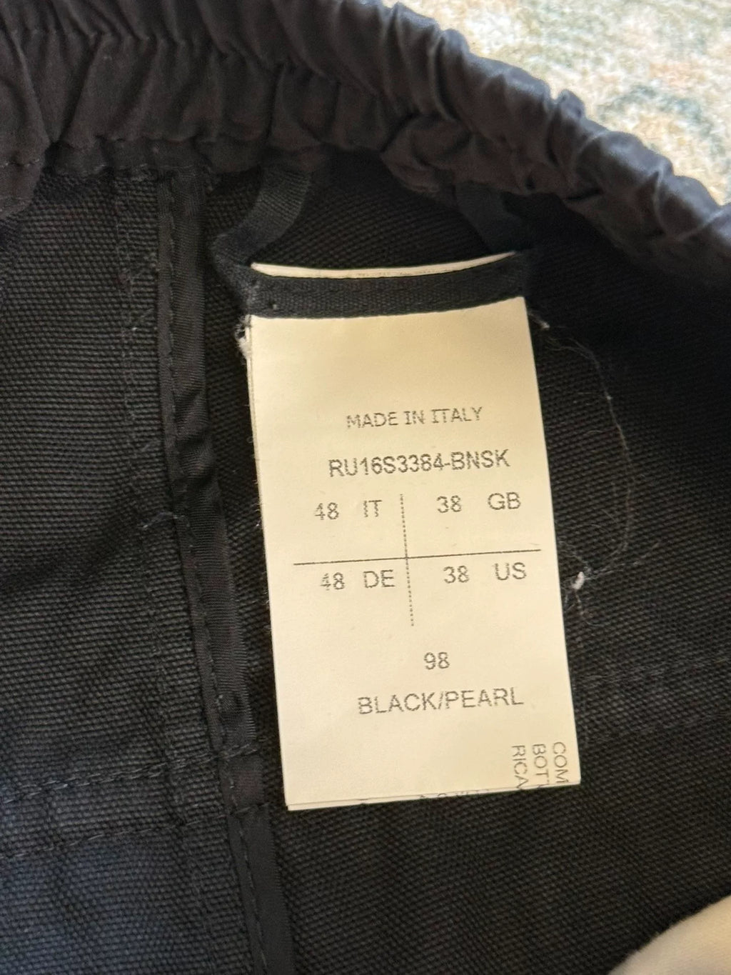 Rick Owens Geometric 7/8 Shorts