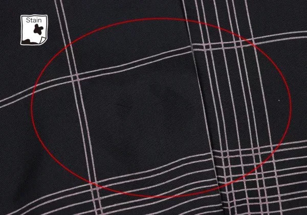 Issey Miyake Vintage Black Plaid Suit Jacket