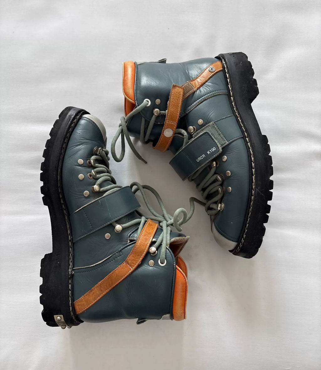 Undercover 10SS Vintage Less But Better Lace-Up Boots