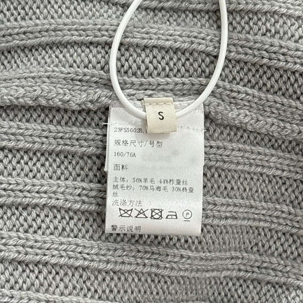 Celine Half Turtleneck Wool Silk Sweater
