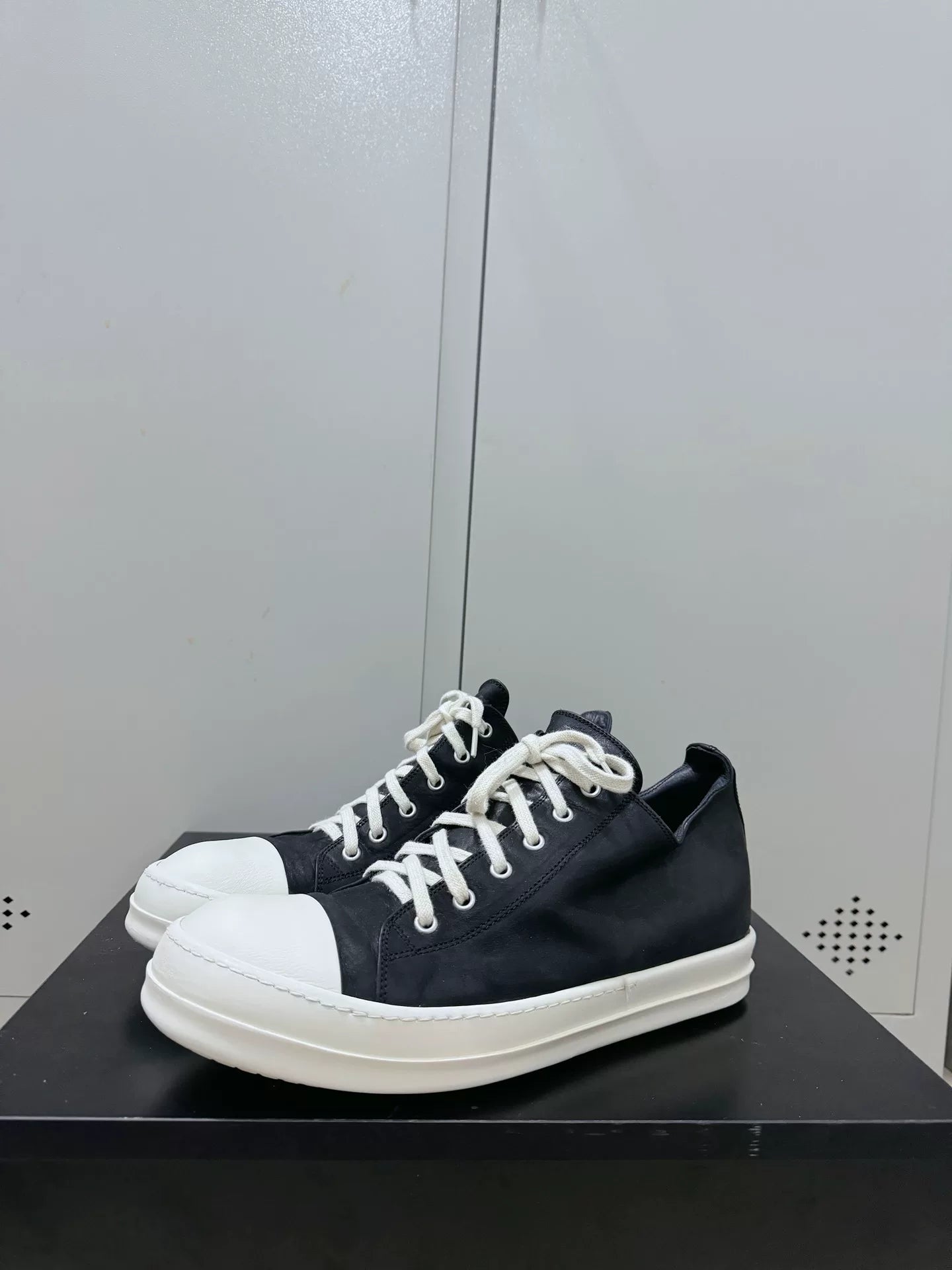 Rick Owens Drkshdw Canvas Sneakers