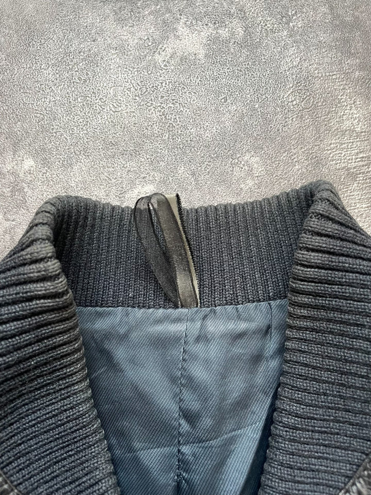 Dior Homme Spring/Summer 2009 Runway Accordion Pleated Cracked Leather Jacket