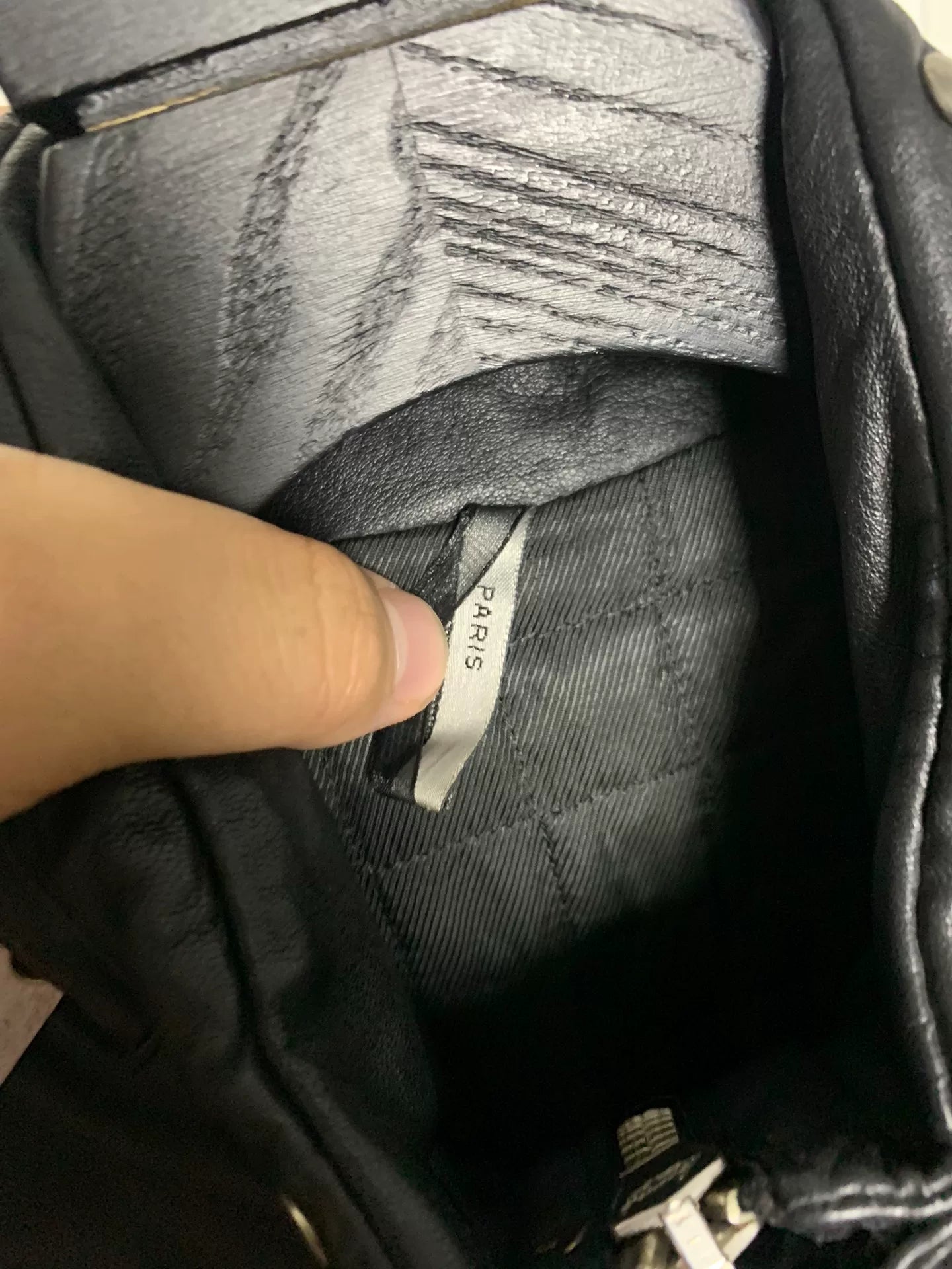 Dior Homme 08FW Sheepskin Leather Jacket worn by Ye