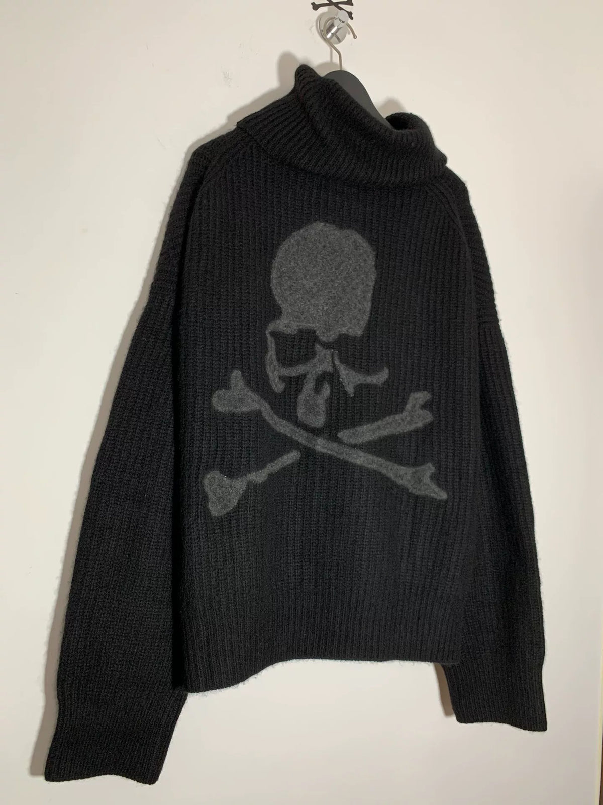 mastermind Japan Large Skull Logo Cashmere Sweater