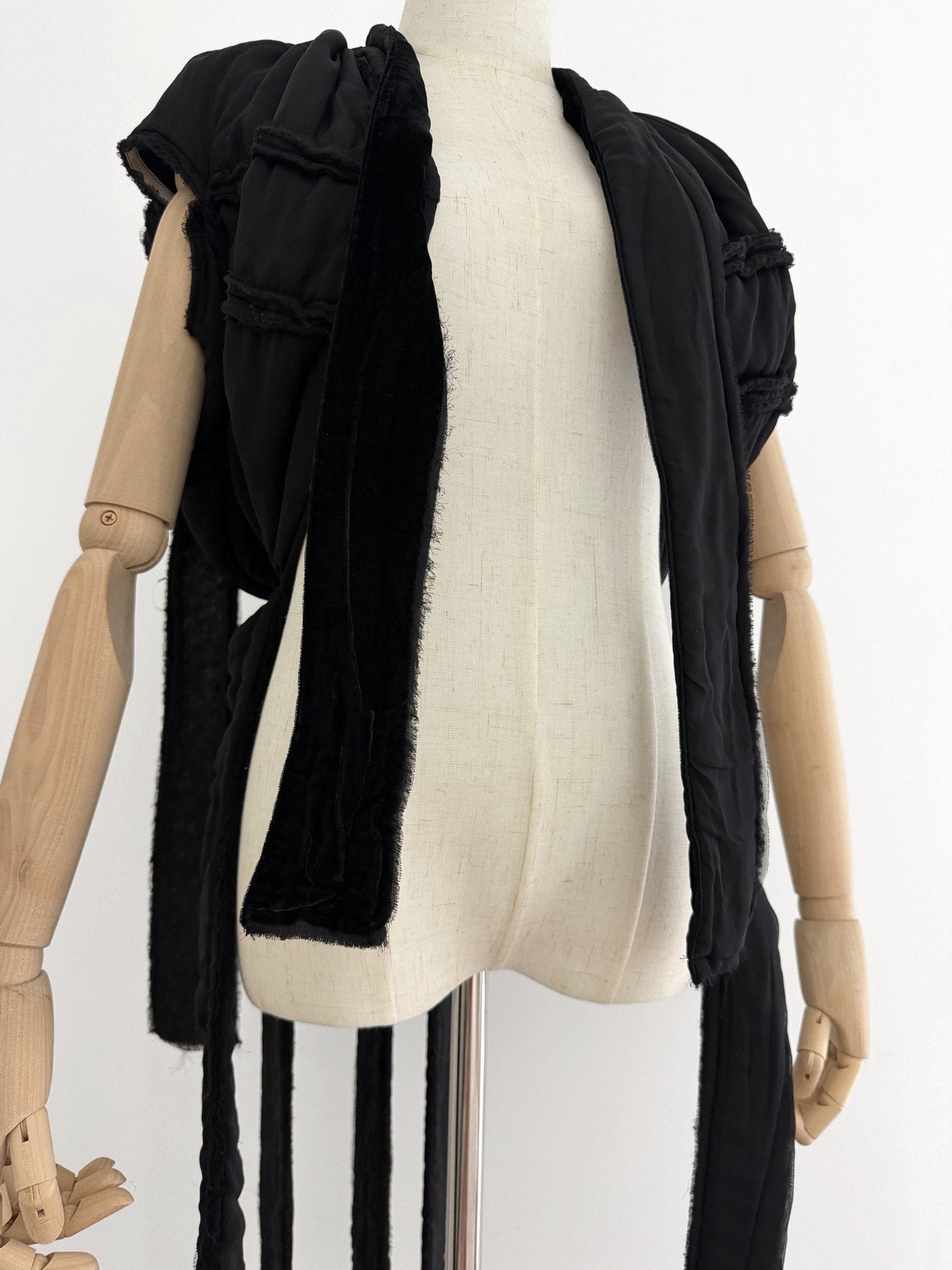 Comme Des Garcons 3d Rose Cocoon Jacket - Devines