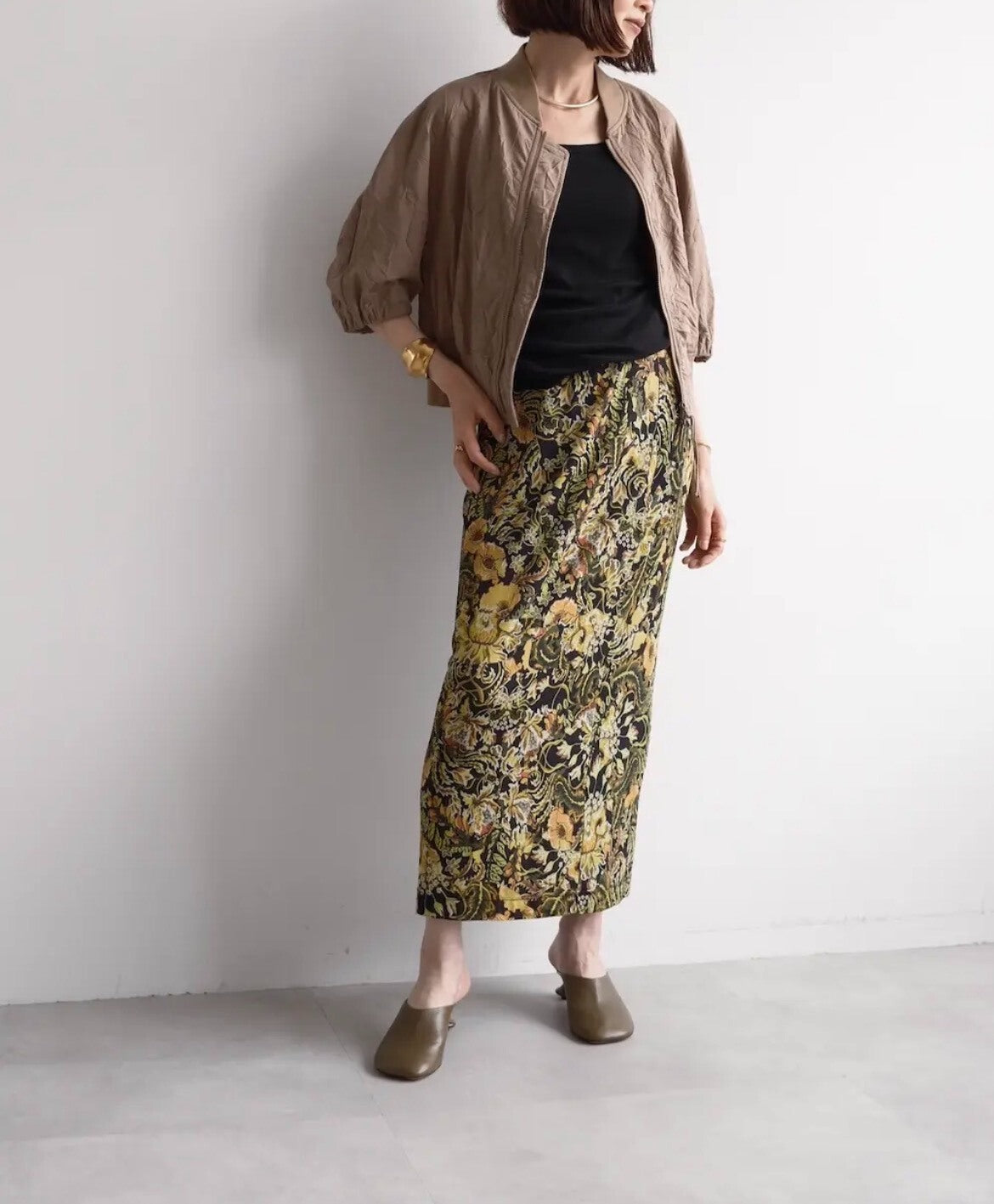 Dries Van Noten Floral Botanical Print Dress