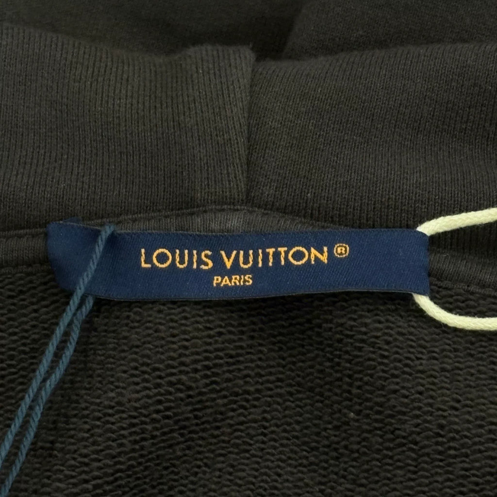 Louis Vuitton LV SS25 Rhinestone Logo Hoodie