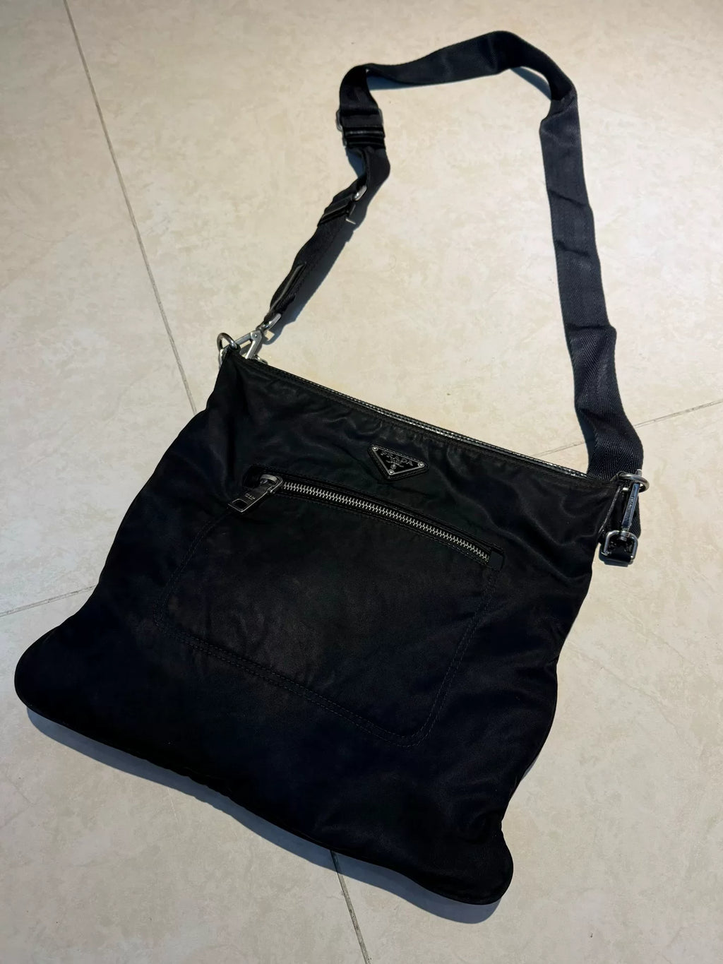 Prada sports red label sporty crossbody bag