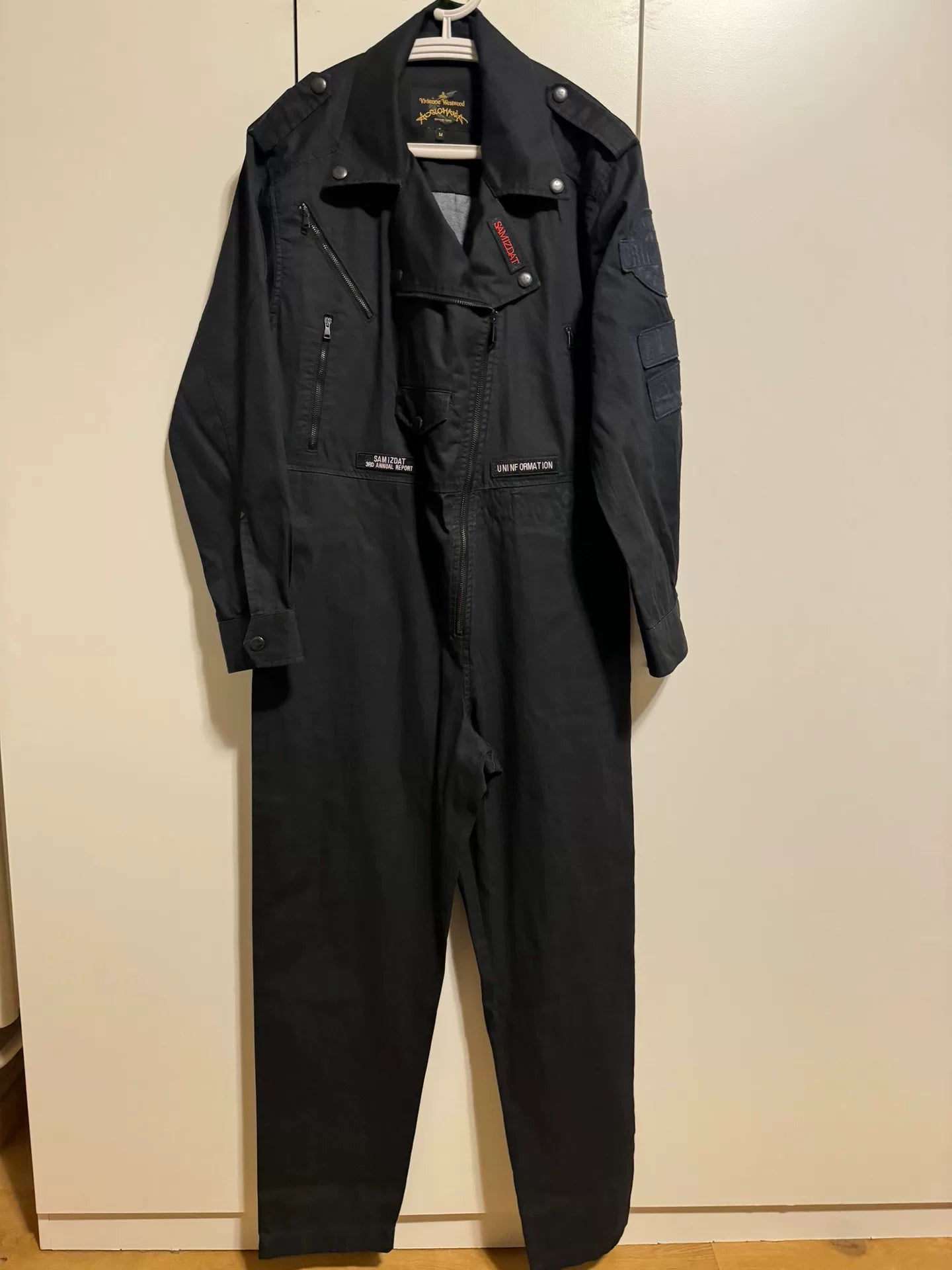 Vivienne Westwood super cool slogan jumpsuit