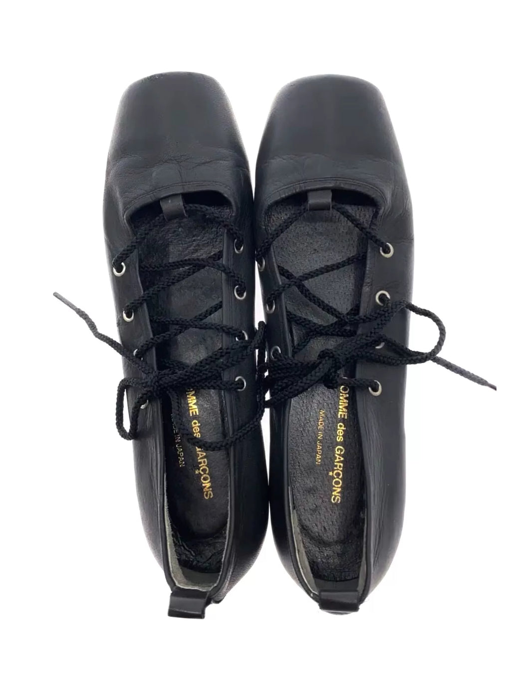 Comme des Garcons Square Toe Ballet Mary Janes
