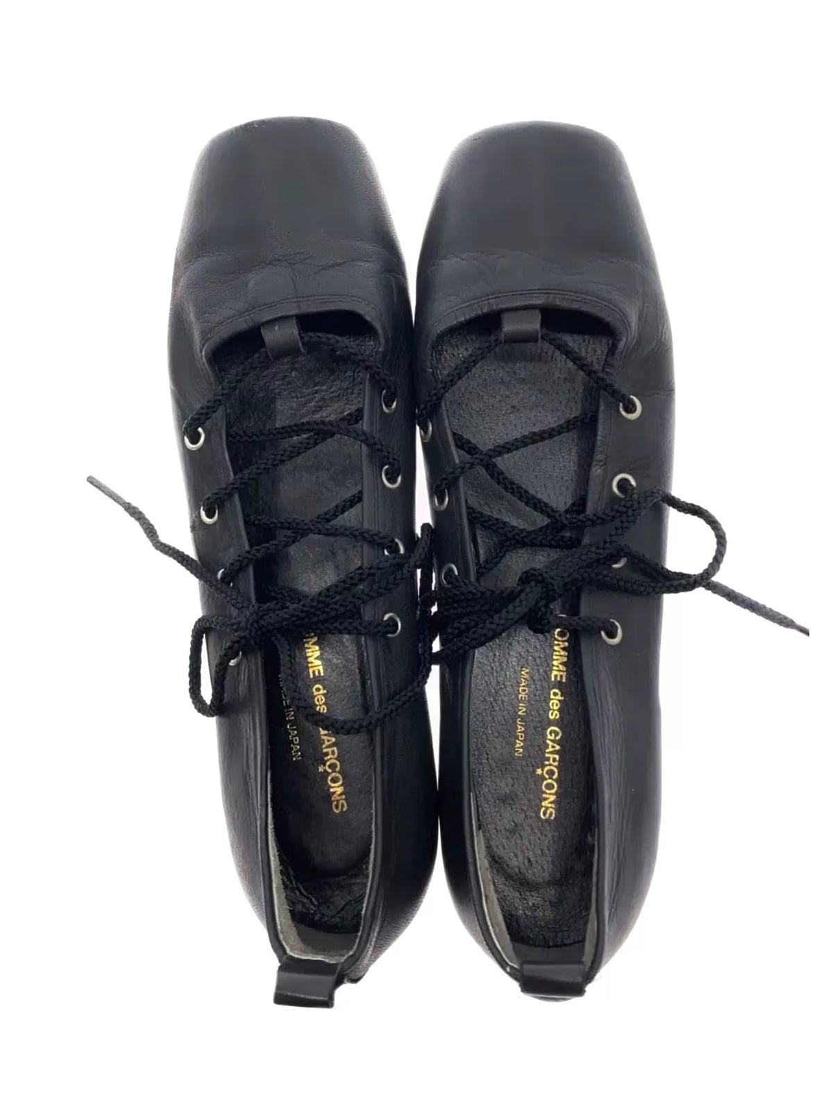 Comme des Garcons Square Toe Ballet Mary Janes