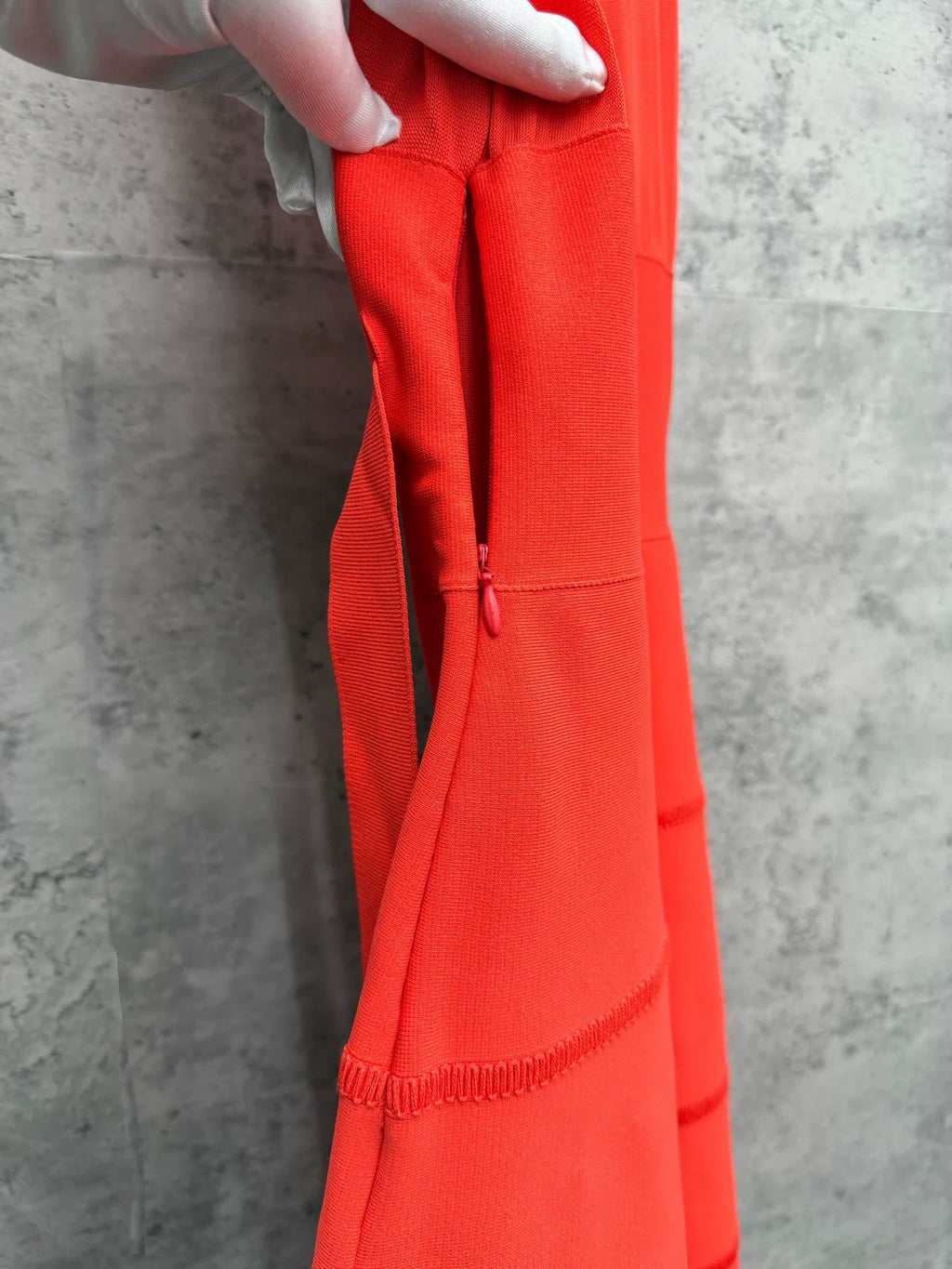 Dior Sleeveless Ribbon Waist Dress