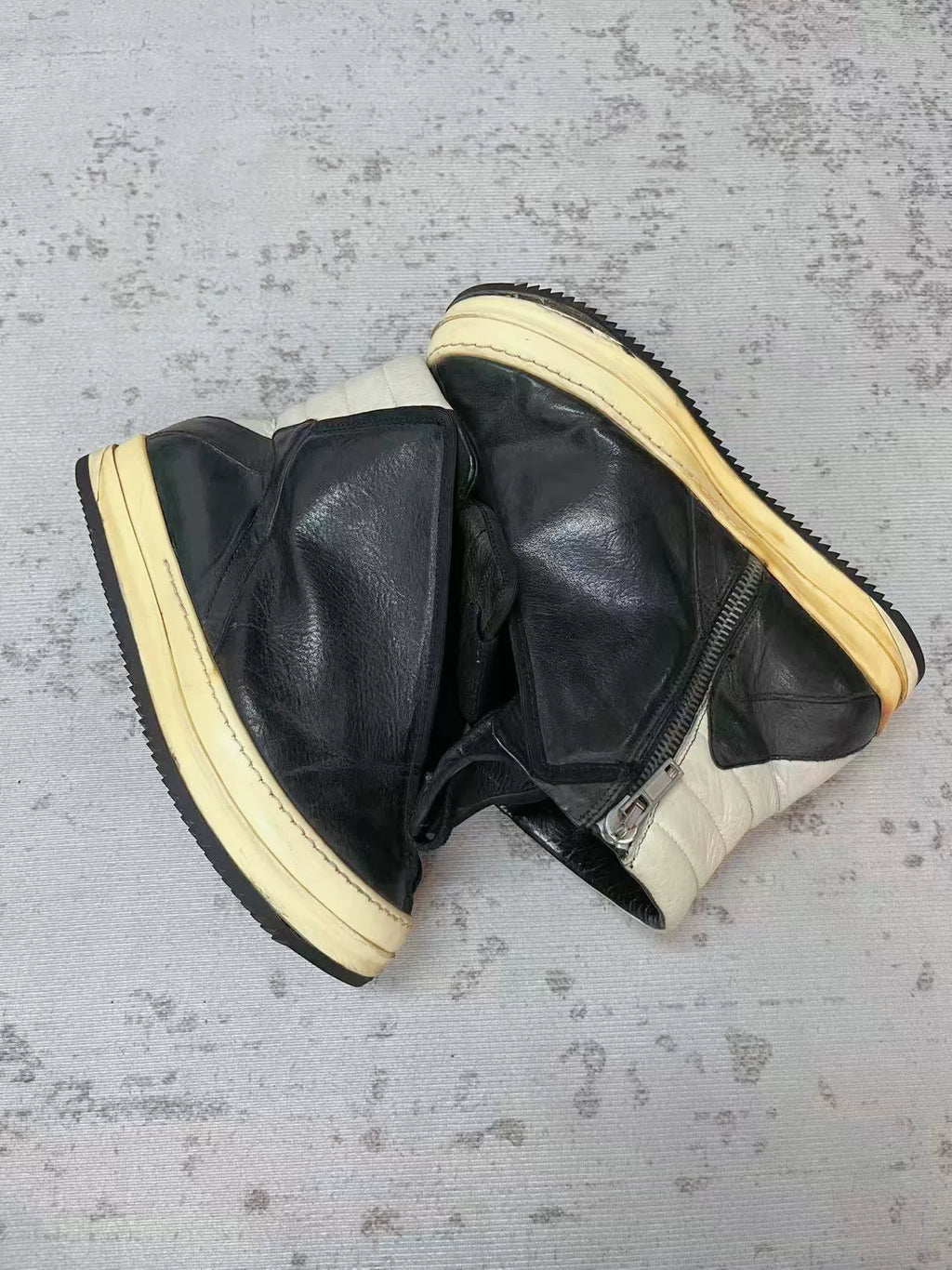 Rick Owens SS10 Studded Platform Boots