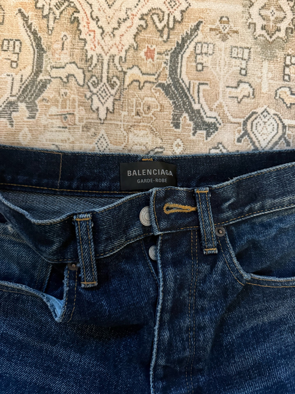 BALENCIAGA Relaxed Heavyweight Jeans