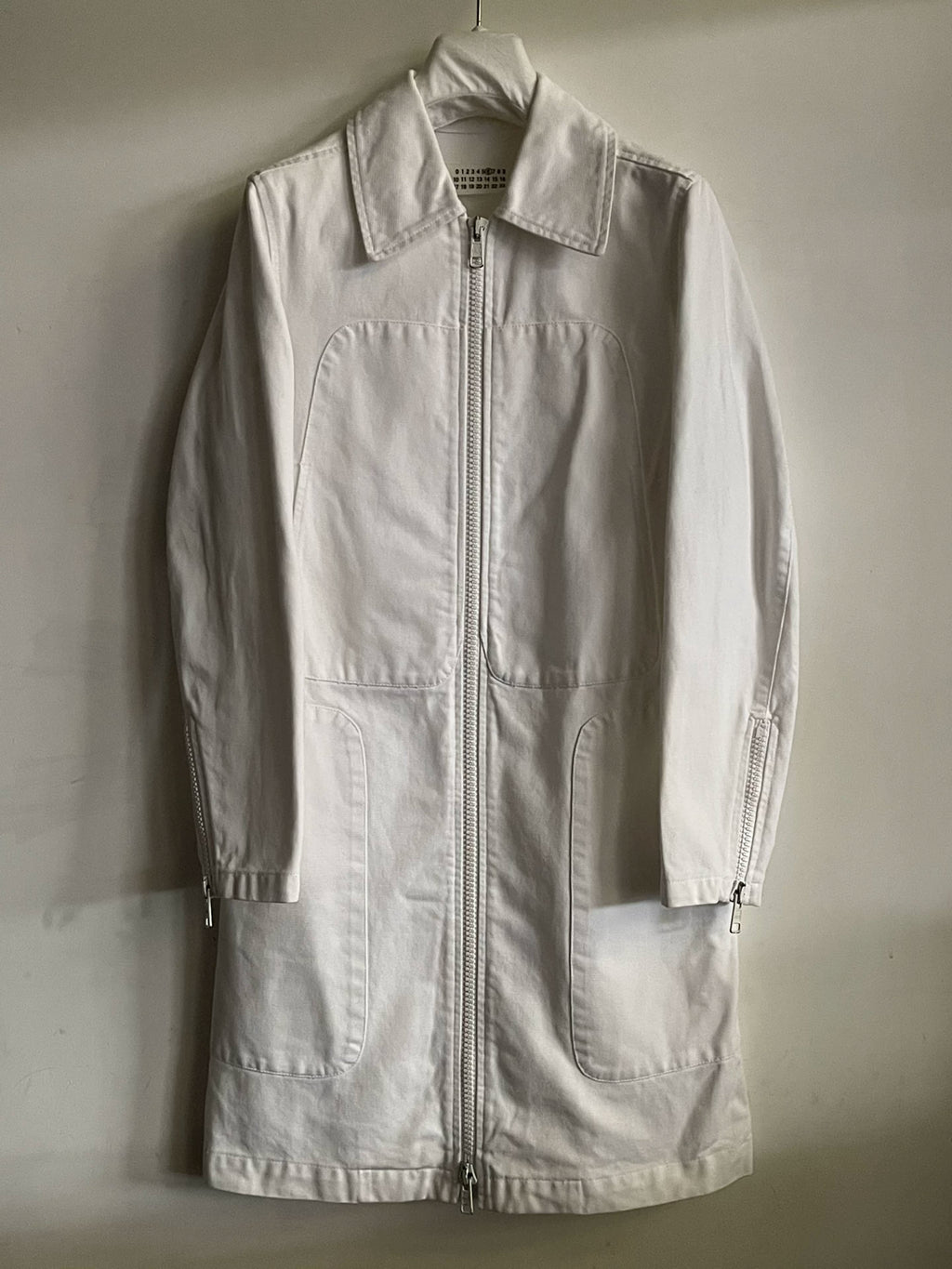 Maison Martin Margiela 1990s White Denim Jacket