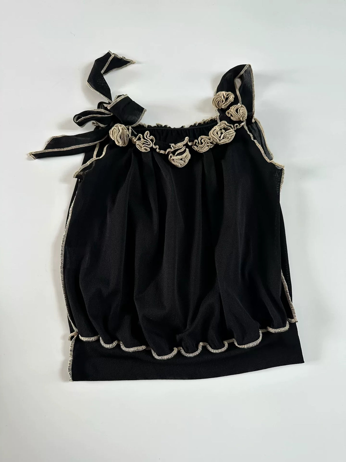 Jean Paul Gaultier Vintage Mesh Vest Midi Skirt