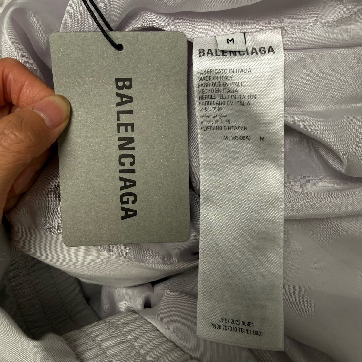 Balenciaga White Embroidered Jacket