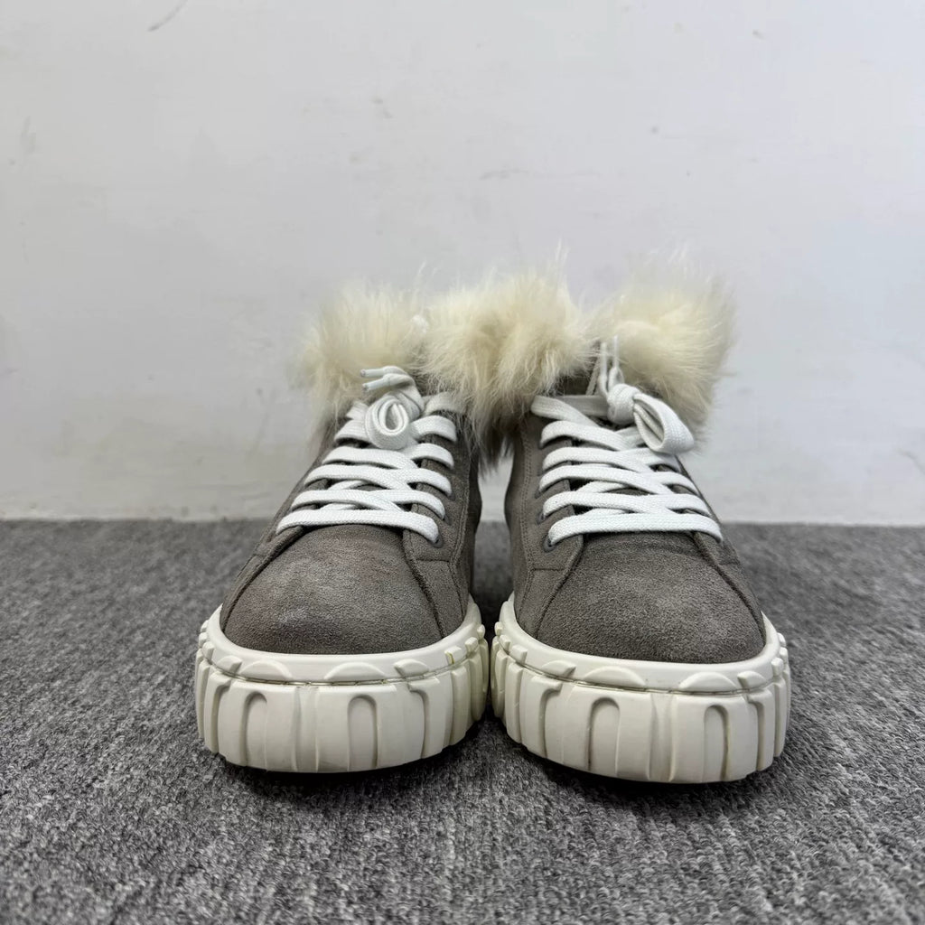 MIUMIU Wool Snow Boots