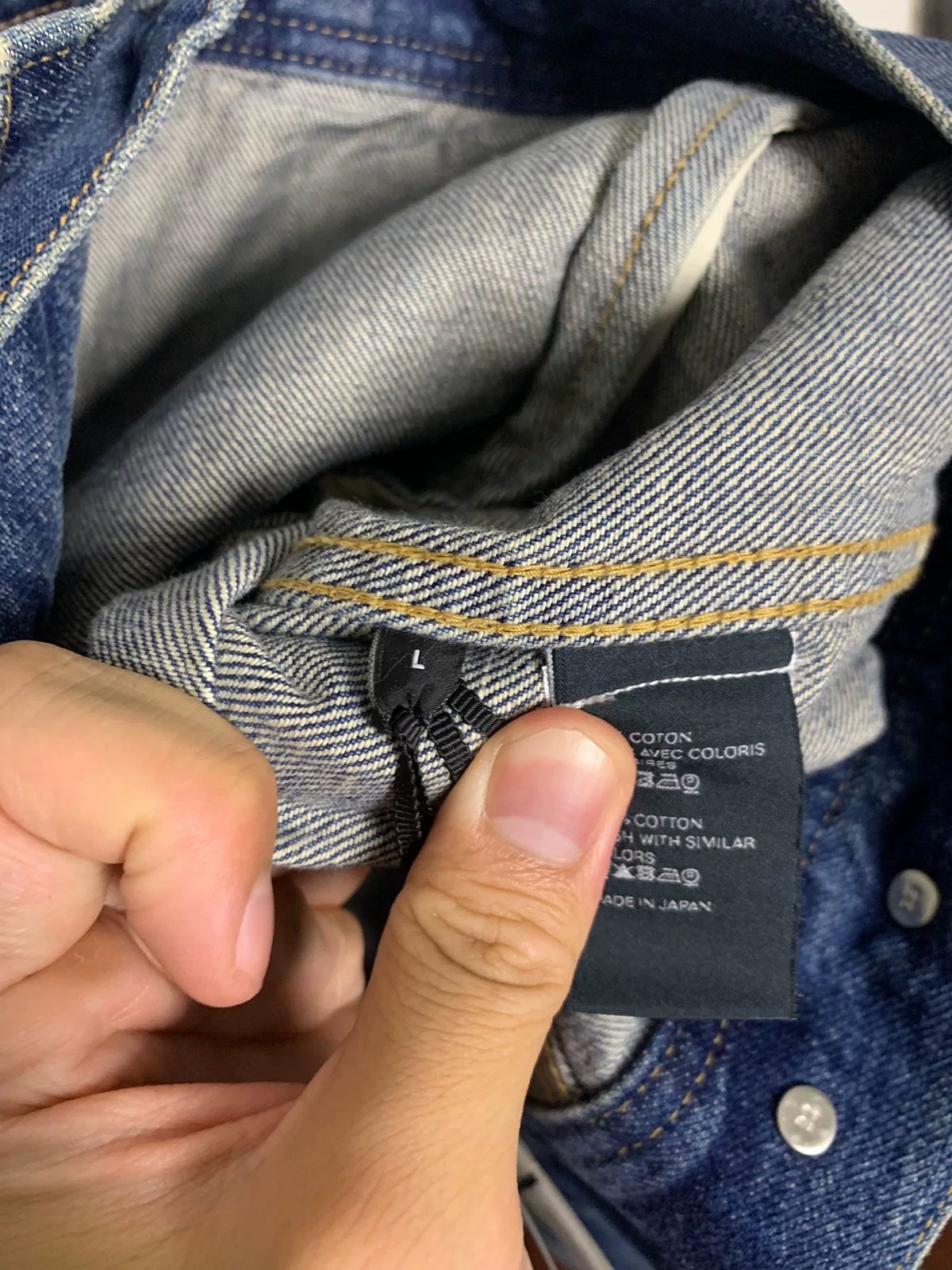 Celine 22FW Boy Doll Rhinestone Denim Jacket