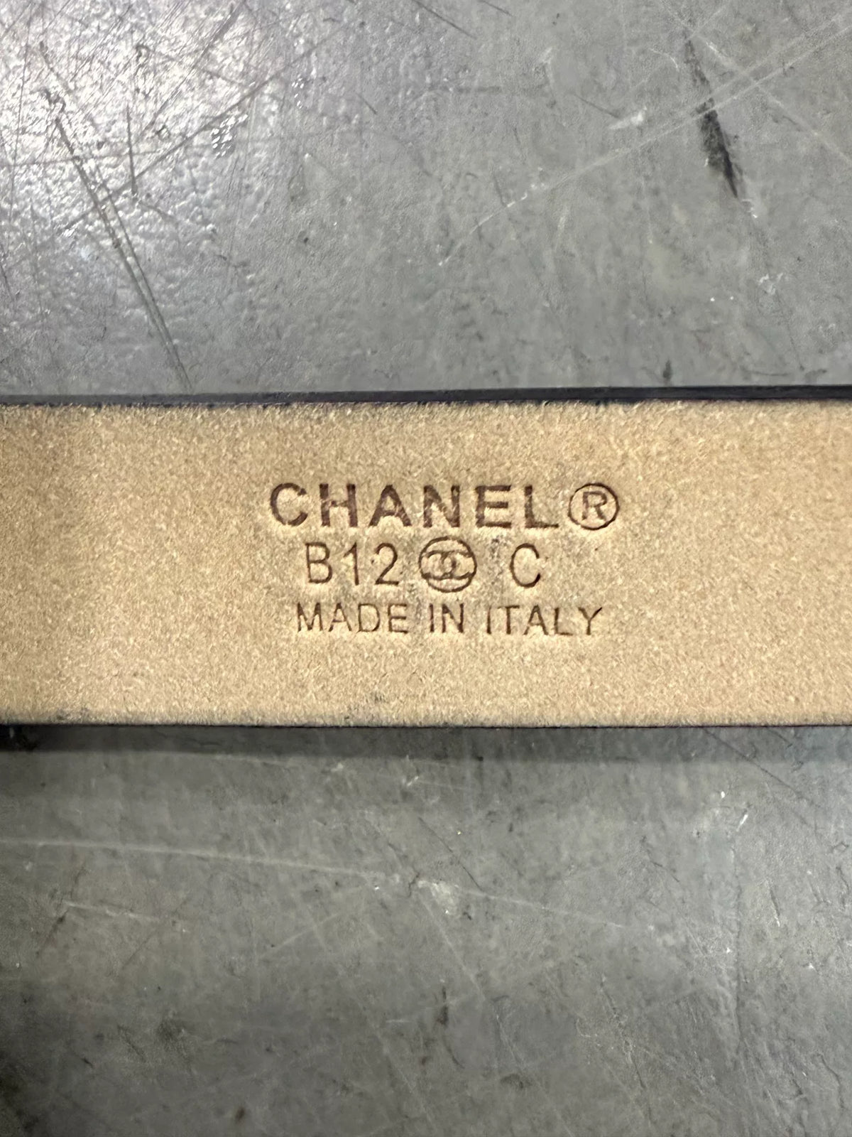 Chanel Black Cowhide Double C Jewelry Series Belt