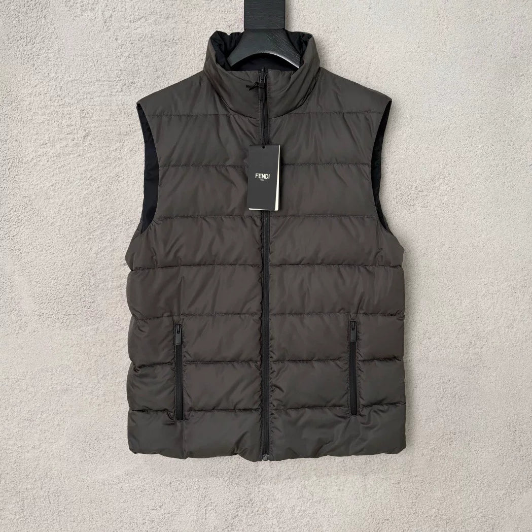 Fendi Black Little Monster Down Vest