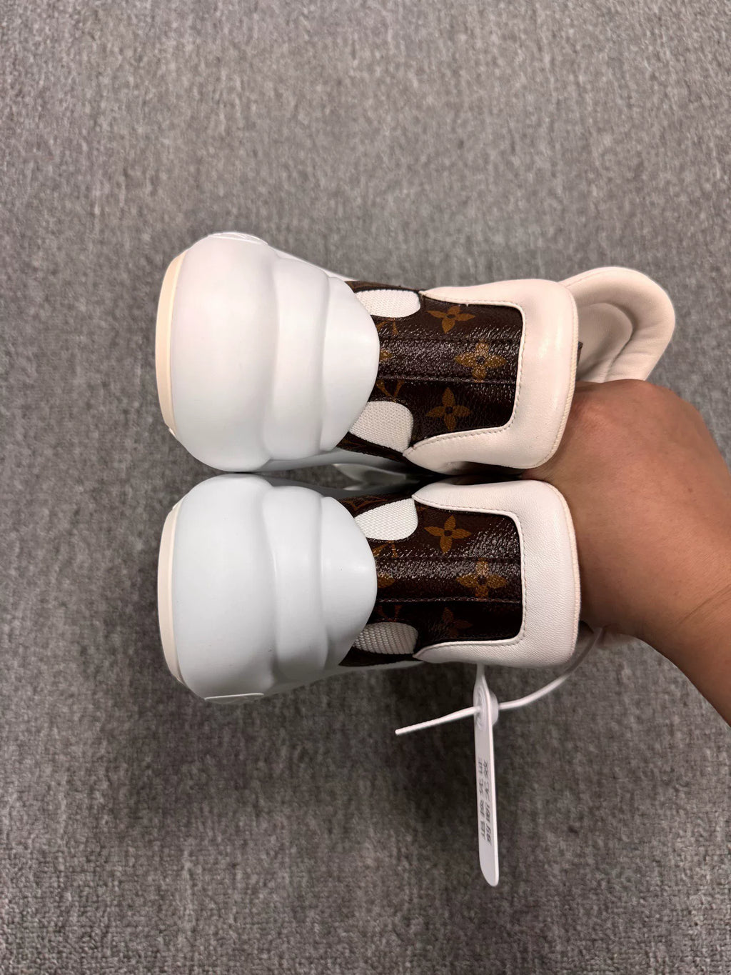 Louis Vuitton Monogram White Arch Sneakers