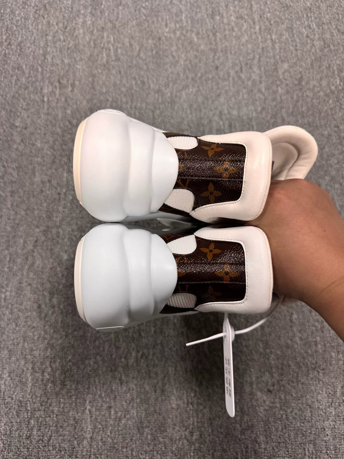 Louis Vuitton Monogram White Arch Sneakers
