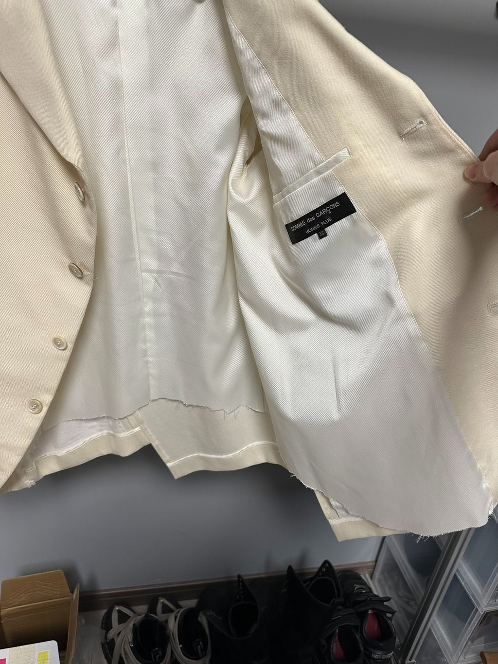 Comme des Garçons CDG 21FW Irregular Blazer