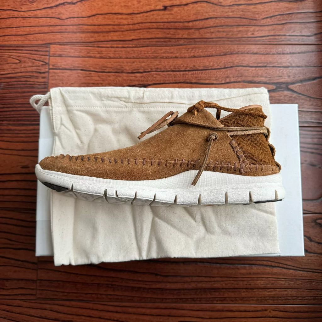 Visvim 17aw UTE MOC TRAINER FOLK (VEG SUEDE) Slip-on Casual Shoes
