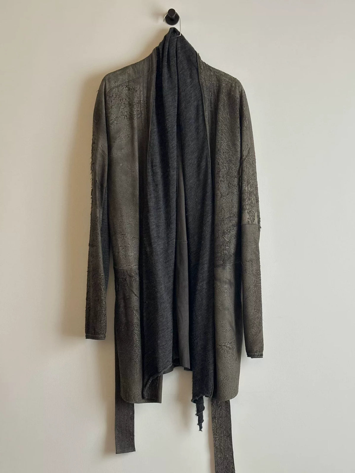 Isaac Sellam | Distressed Sheepskin Trench Coat