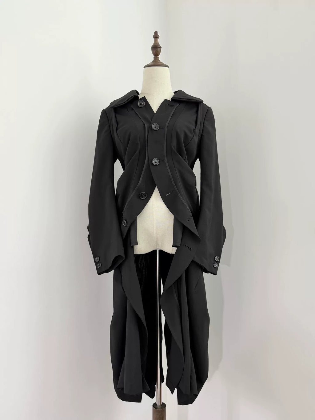 Junya Watanabe AW06 Irregular Deconstructed Wool Coat