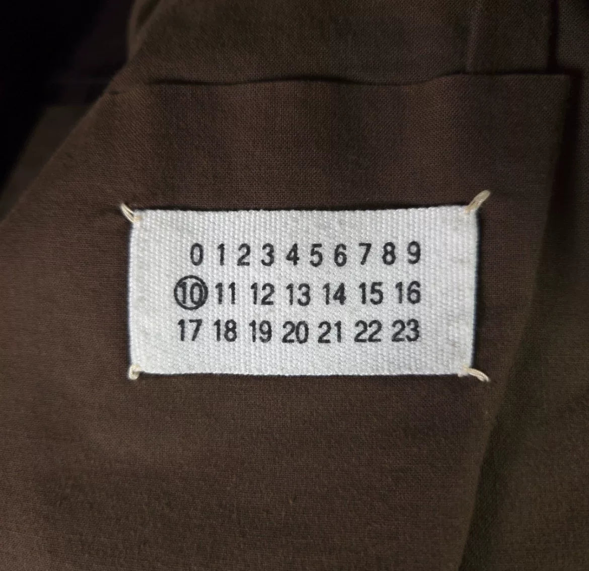 Maison Margiela AW02 Wool Flannel Truck Driver Jacket