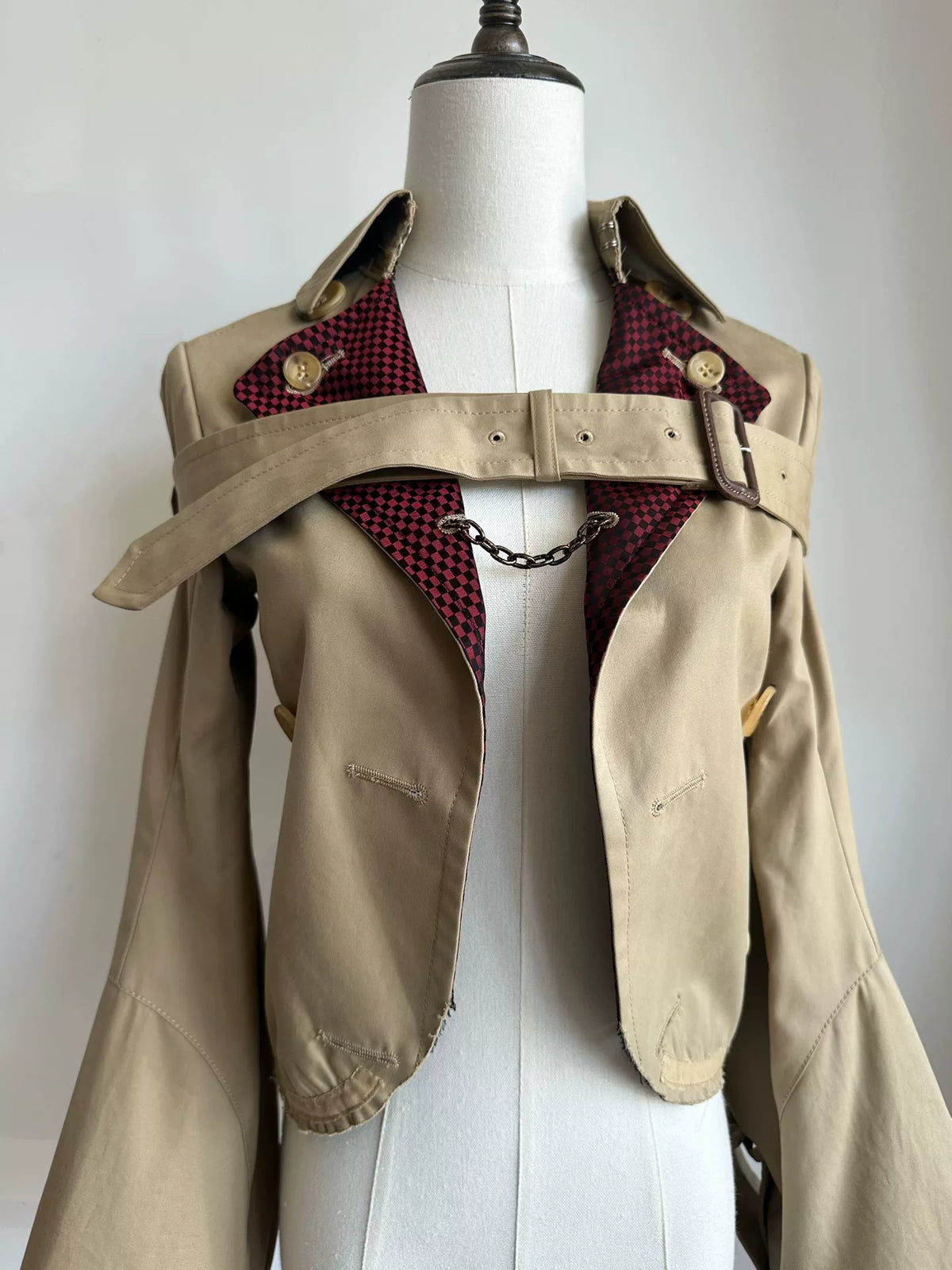 Junya Watanabe 2006 Runway Jacket Lace-Up Top