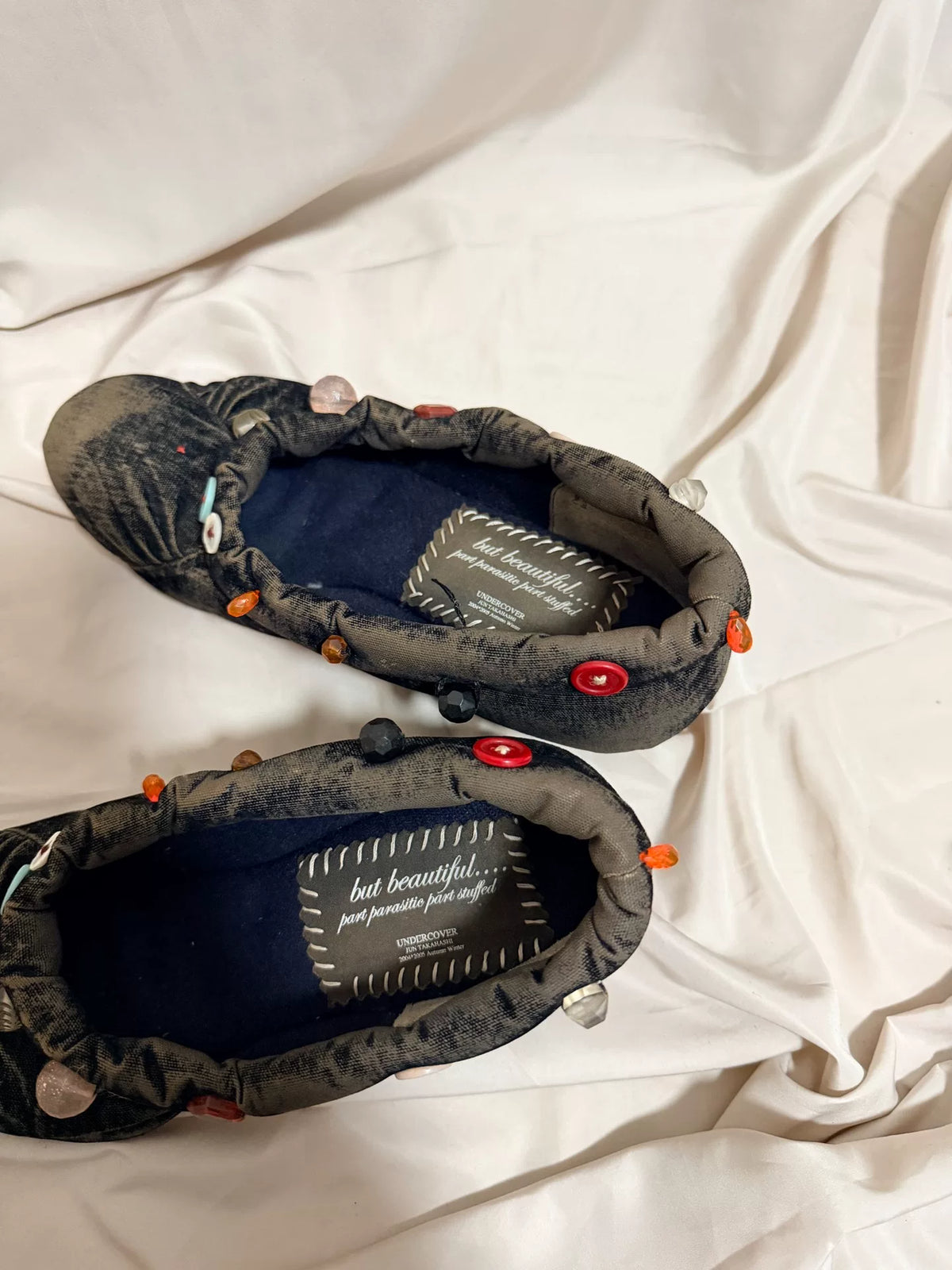 Undercover but beautiful 2005 Takahashi Jun hand-sewn high heels