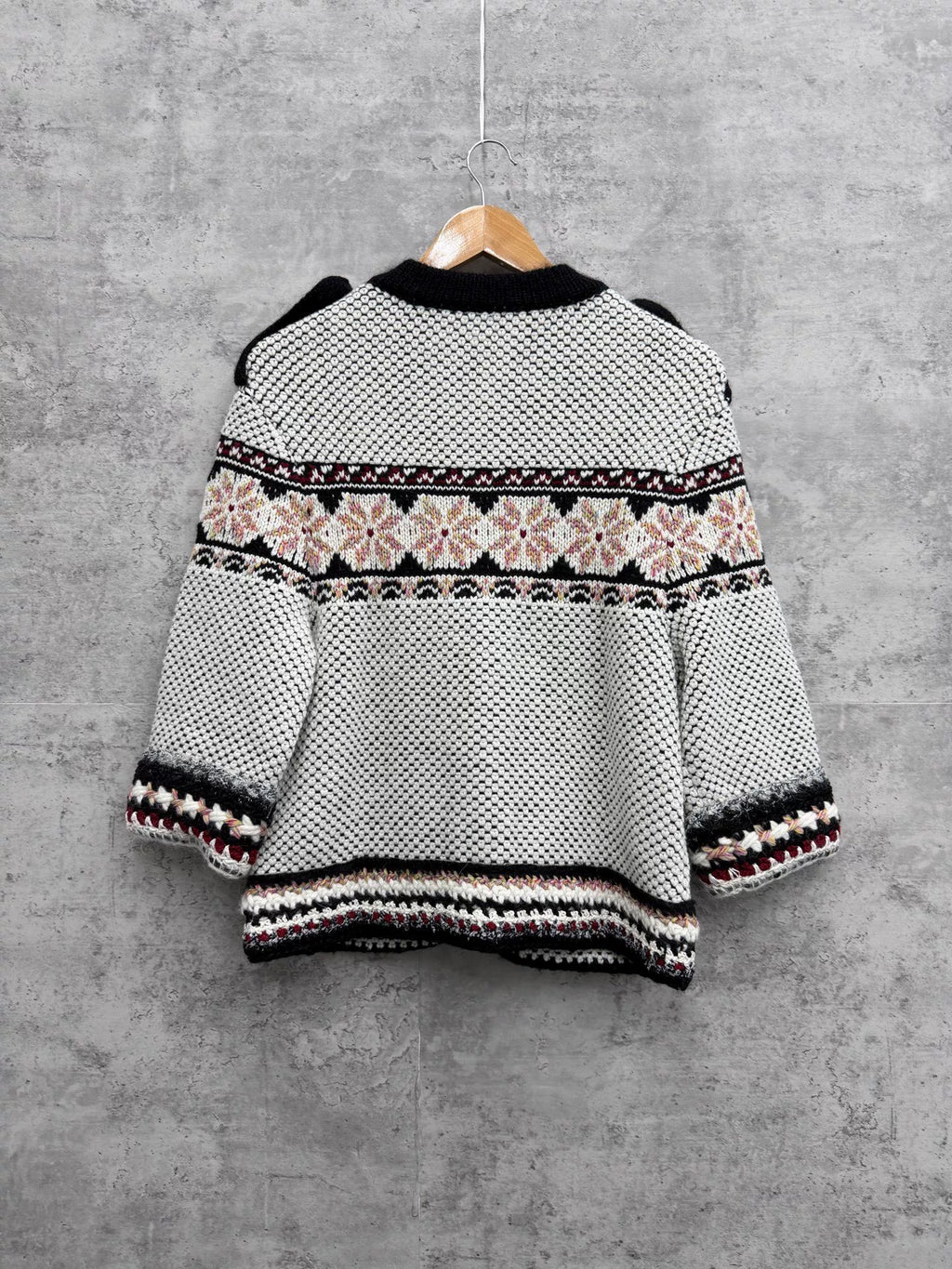 Chanel Snowflake Jacquard Tweed Knit Jacket
