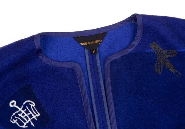 Comme Des Garçons AW89 Runway Graffiti Wool Jacket
