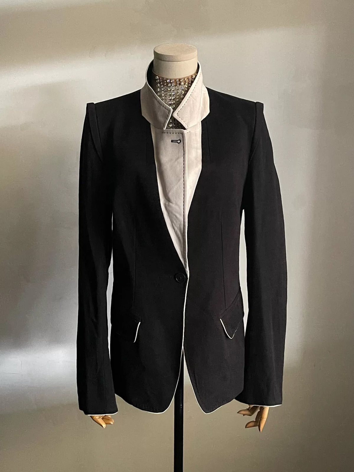 Ann Demeulemeester SS07 Asian Academy Style Suit Jacket