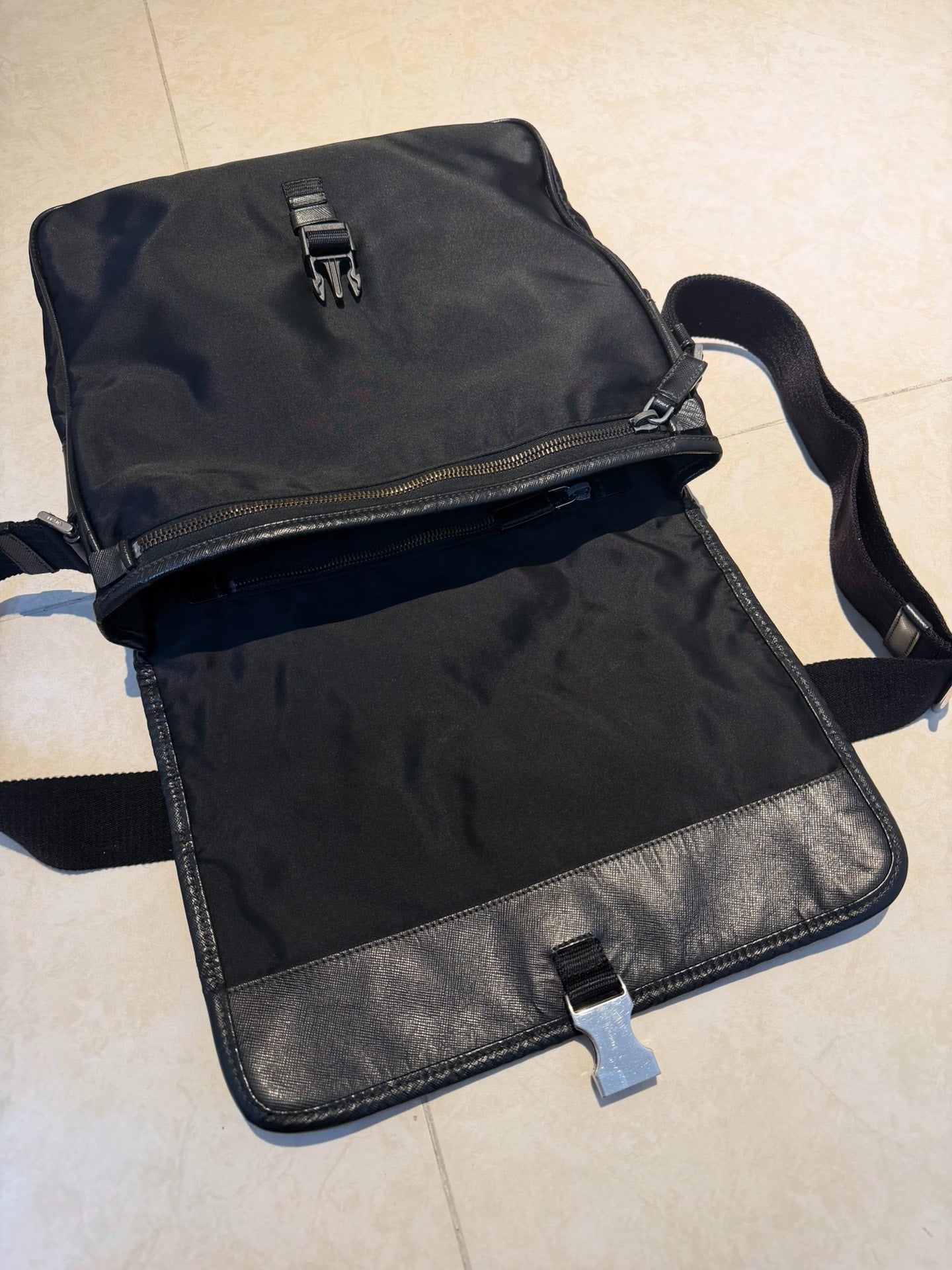 Prada sports red label sporty crossbody bag