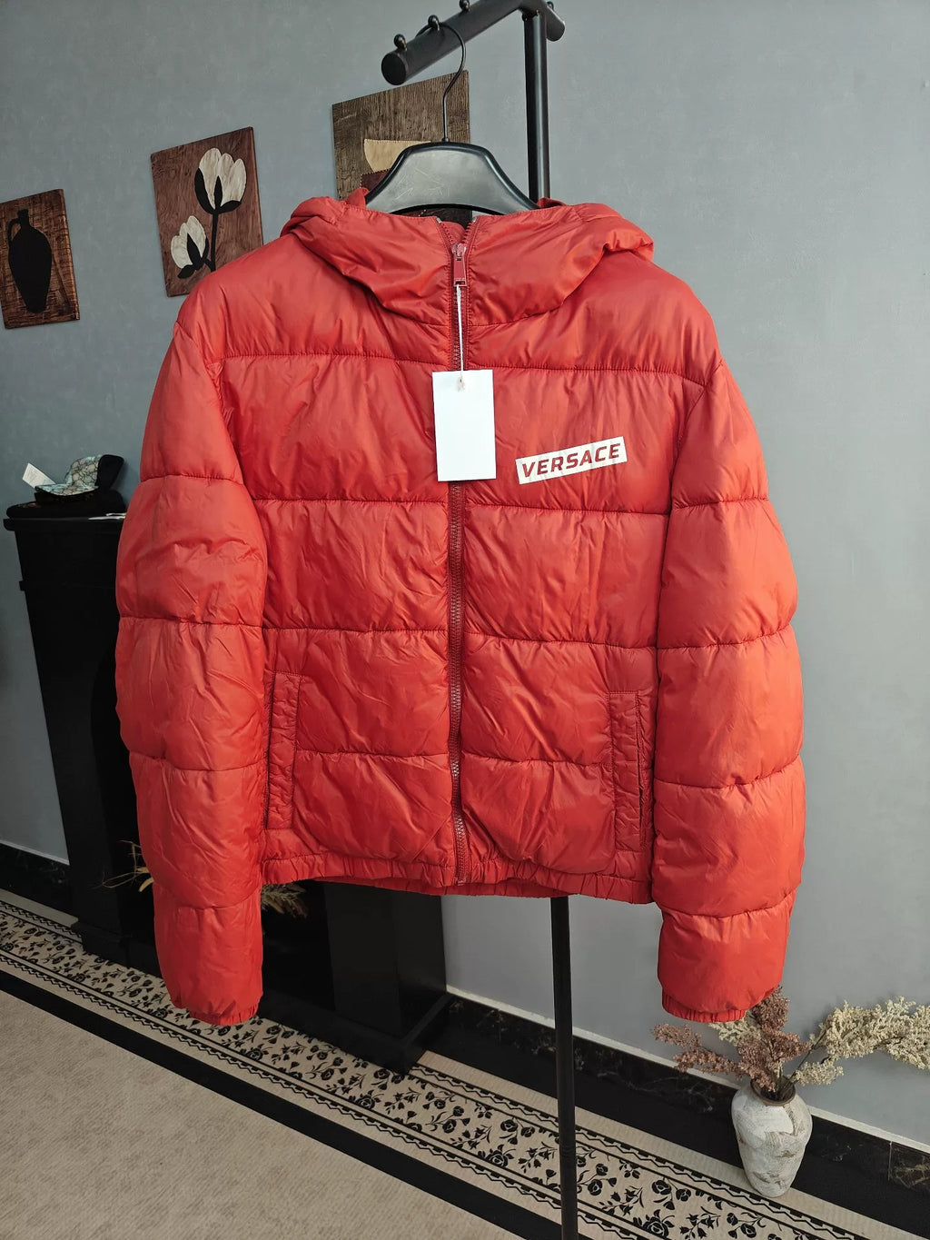 Versace Front Logo Down Jacket