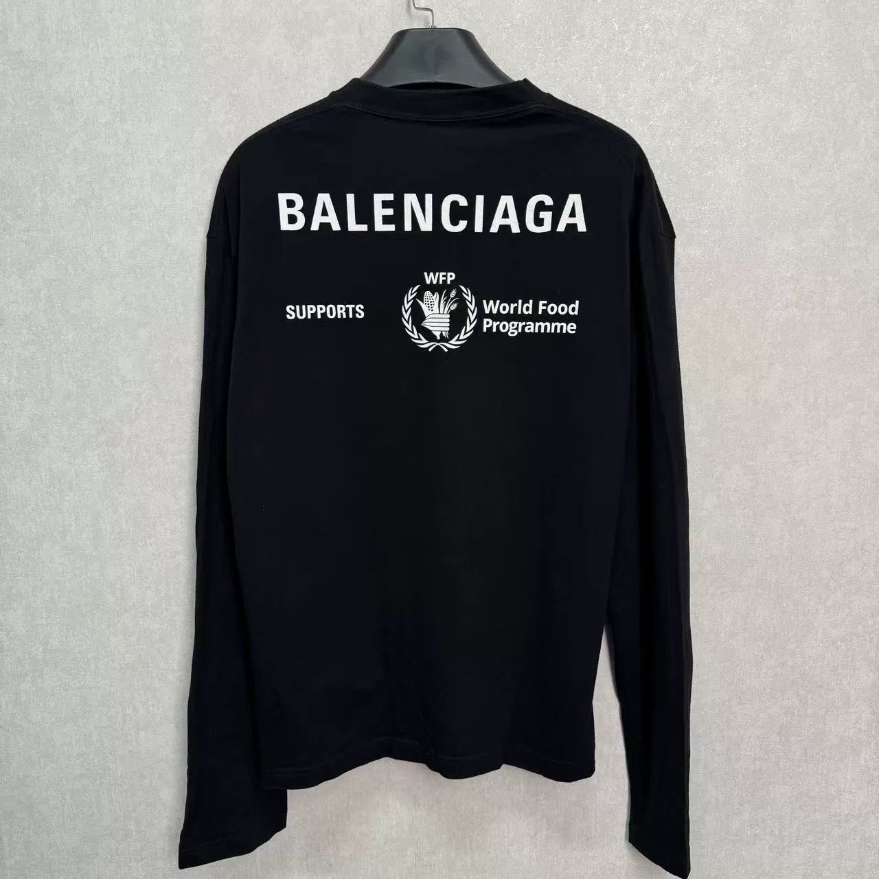 Balenciaga X Wfp Print Crewneck Sweatshirt - Devines