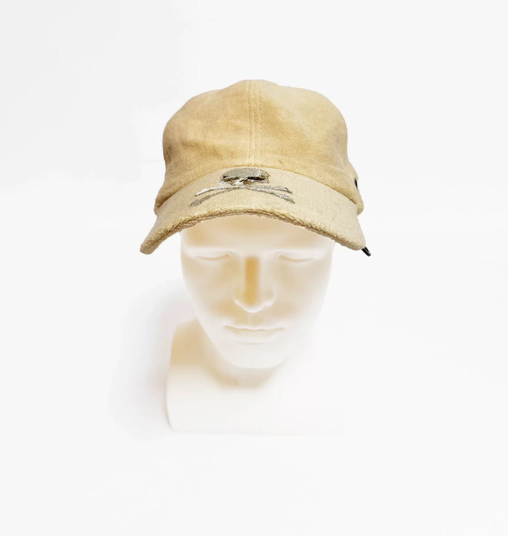 Mastermind Japan 10SS Mainline Terry Gold Embroidered Skull Baseball Cap