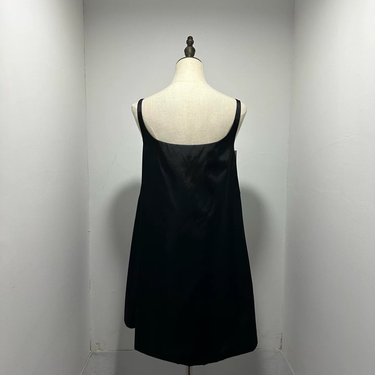 Prada Nylon Triangle Logo Skirt