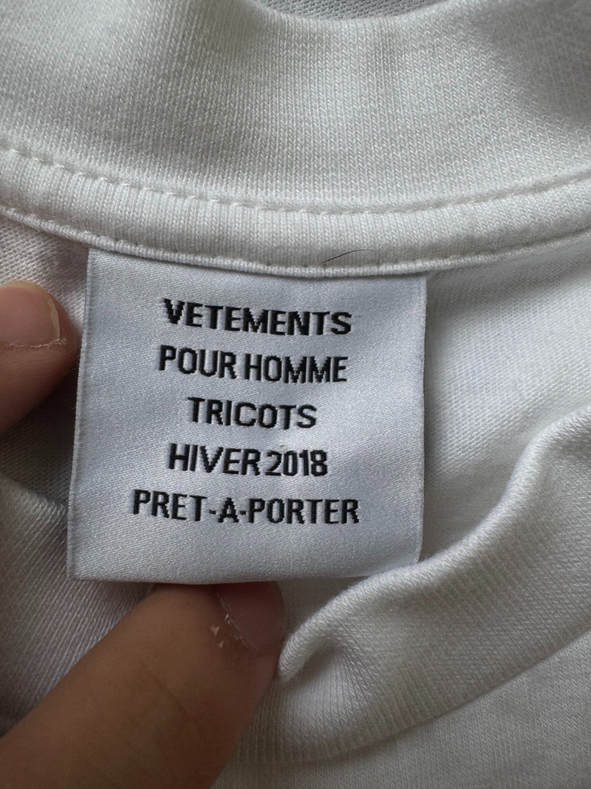 Vetements United Nations Fugs Proverb Patchwork Short-Sleeve T-Shirt
