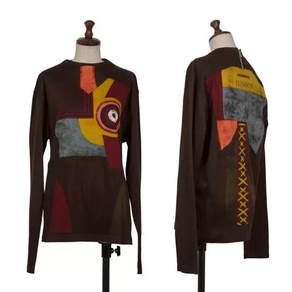 Jean Paul Gaultier Vintage Dark Floral Top