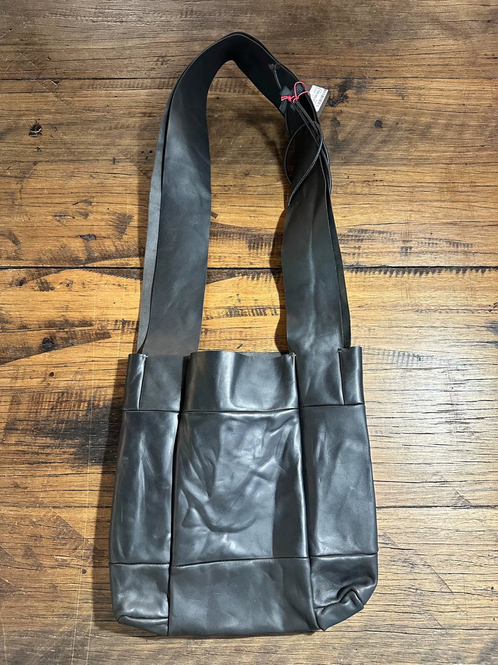 M.A+ FW24 Dark Brown Black Small Tote Bag