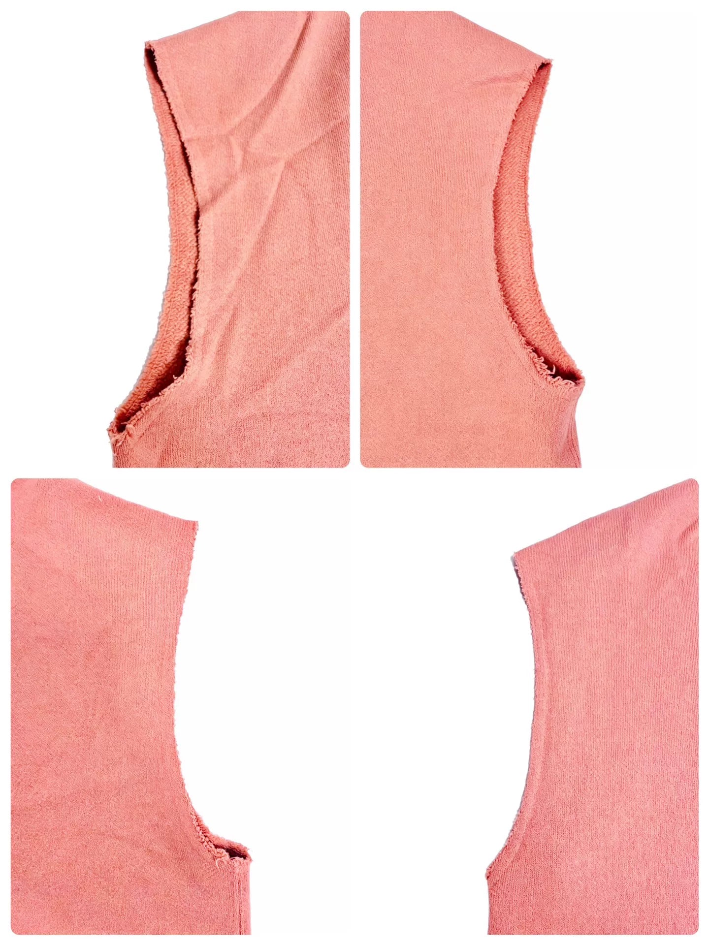 Visvim 24SS Mondo Sweat S L Dmgd U.d. Sleeveless Sweatshirt