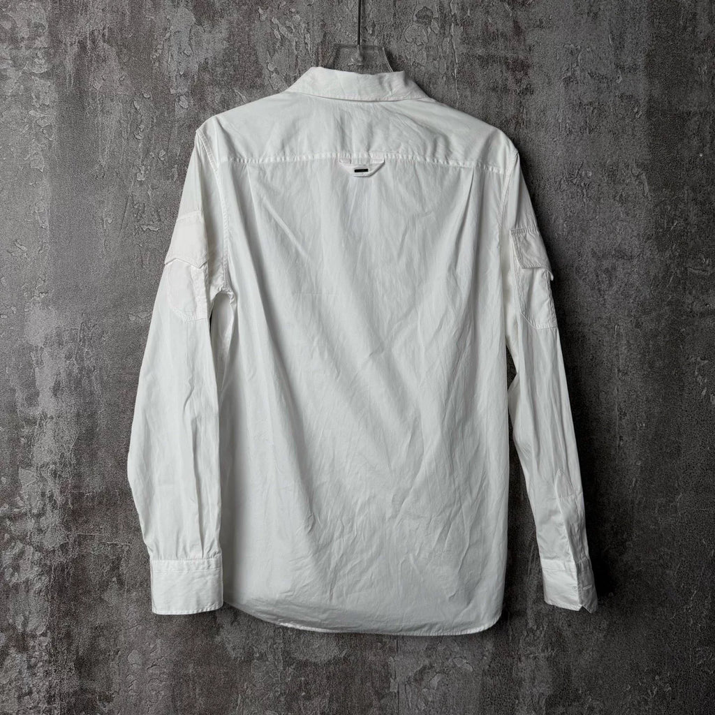 Louis Vuitton White Embroidered Shirt